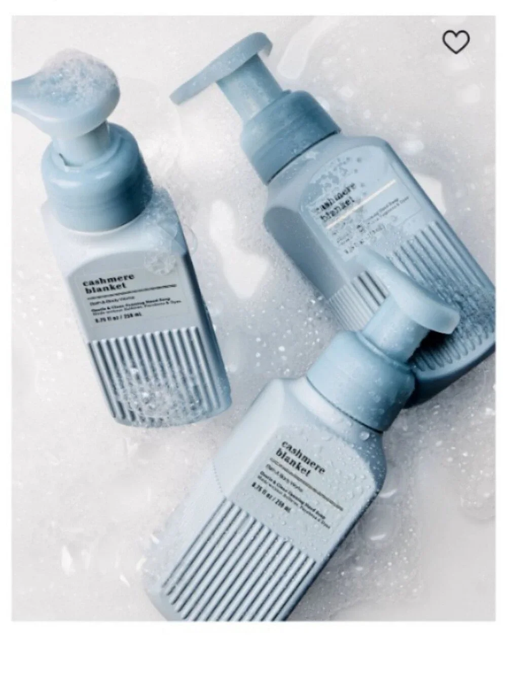 🫧Cashmere Blanket Hydrating Hand Soap Total Of 3 Hand Soaps 🫧
